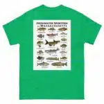 Freshwater Sportfish of Massachusetts - Unisex classic tee - Image 10
