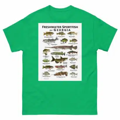 Freshwater Sportfish of Georgia - Unisex classic tee - Image 10