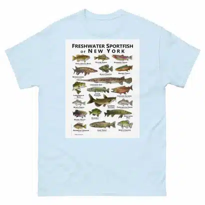 Freshwater Sportfish of New York - Unisex classic tee - Image 18