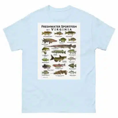 Freshwater Sportfish of Virginia - Unisex classic tee - Image 18