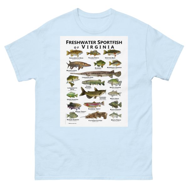 Freshwater Sportfish of Virginia - Unisex classic tee - Image 18
