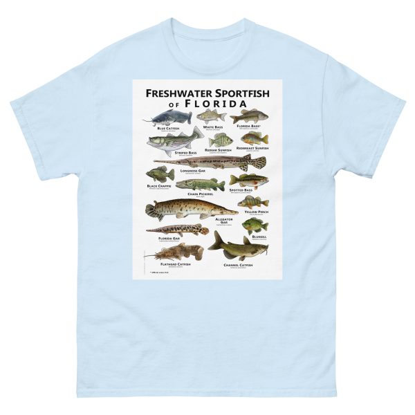 Freshwater Sportfish of Florida - Unisex classic tee - Image 18