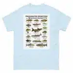 Freshwater Sportfish of Massachusetts - Unisex classic tee - Image 18