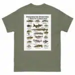 Freshwater Sportfish of South Carolina - Unisex classic tee - Image 8