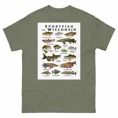 Sportfish of Wisconsin - Unisex classic tee - Image 8