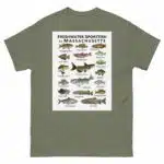 Freshwater Sportfish of Massachusetts - Unisex classic tee - Image 8