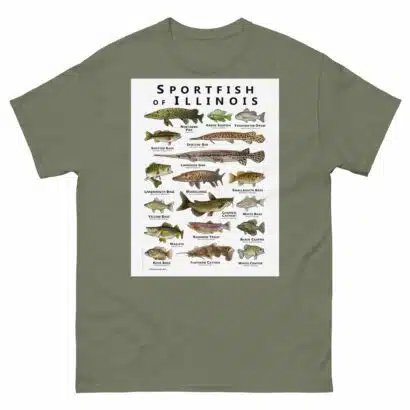 Sportfish of Illinois - Unisex classic tee - Image 8