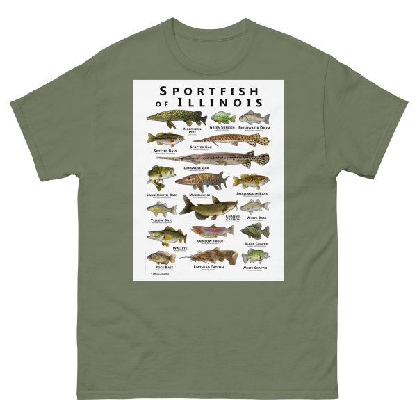 Sportfish of Illinois - Unisex classic tee - Image 8