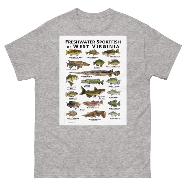 Sportfish of West Virginia - Unisex classic tee - Image 16