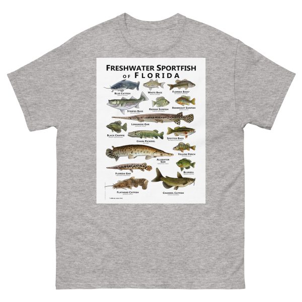 Freshwater Sportfish of Florida - Unisex classic tee - Image 16