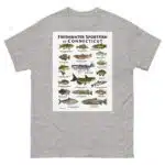 Freshwater Sportfish of Connecticut - Unisex classic tee - Image 16