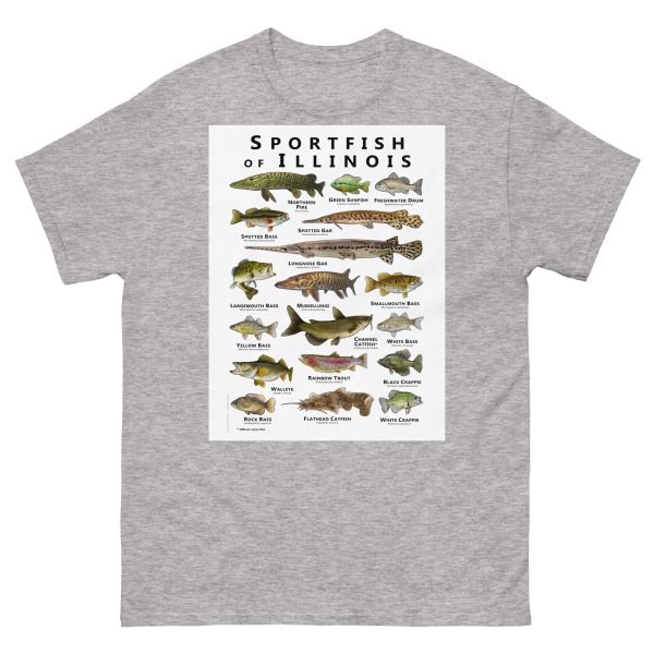 Sportfish of Illinois - Unisex classic tee - Image 16