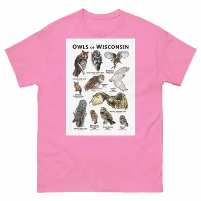 Owls of Wisconsin - Unisex classic tee - Image 7