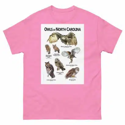 Owls of North Carolina - Unisex classic tee - Image 7