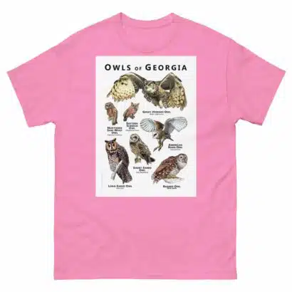 Owls of Georgia - Unisex classic tee - Image 7