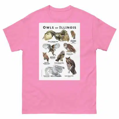 Owls of Illinois - Unisex classic tee - Image 7