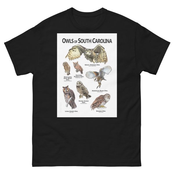 Owls of South Carolina - Unisex classic tee - Image 2