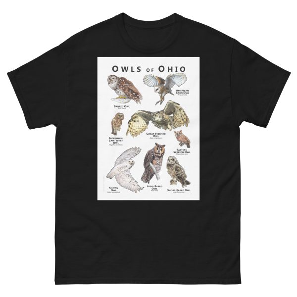 Owls of Ohio - Unisex classic tee - Image 2