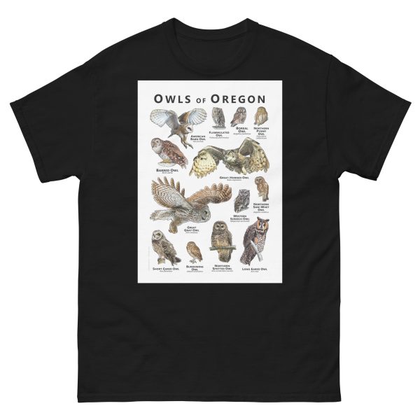 Owls of Oregon - Unisex classic tee - Image 2