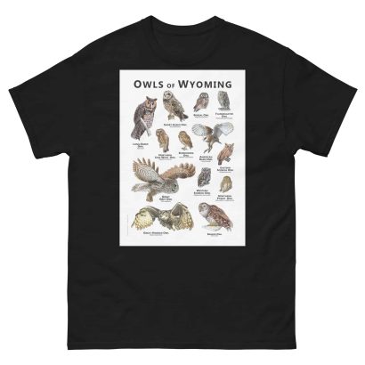 Owls of Wyoming - Unisex classic tee - Image 2