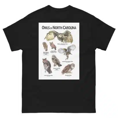 Owls of North Carolina - Unisex classic tee - Image 2