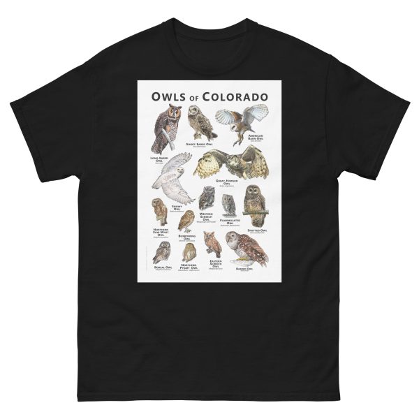 Owls of Colorado - Unisex classic tee - Image 2
