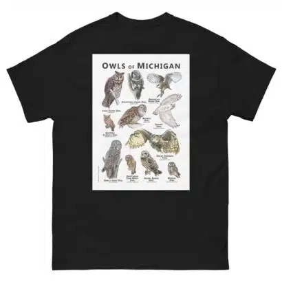 Owls of Michigan - Unisex classic tee - Image 2