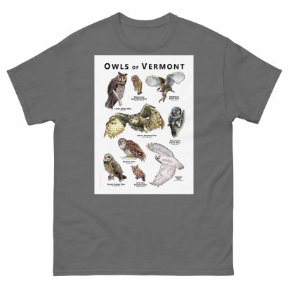 Owls of Vermont - Unisex classic tee - Image 4