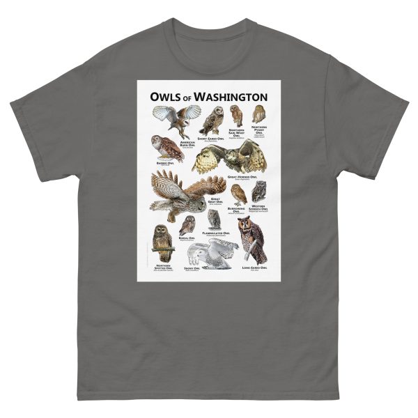 Owls of Washington - Unisex classic tee - Image 4