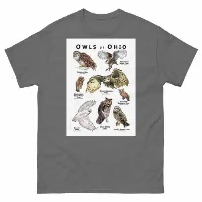 Owls of Ohio - Unisex classic tee - Image 4