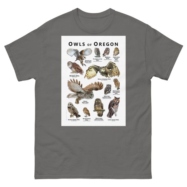 Owls of Oregon - Unisex classic tee - Image 4