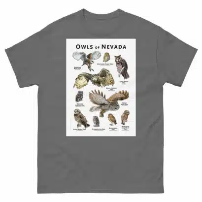 Owls of Nevada - Unisex classic tee - Image 4
