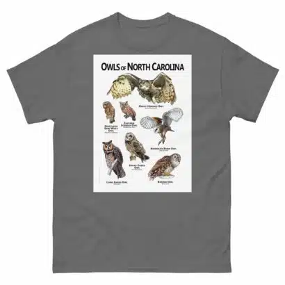 Owls of North Carolina - Unisex classic tee - Image 4