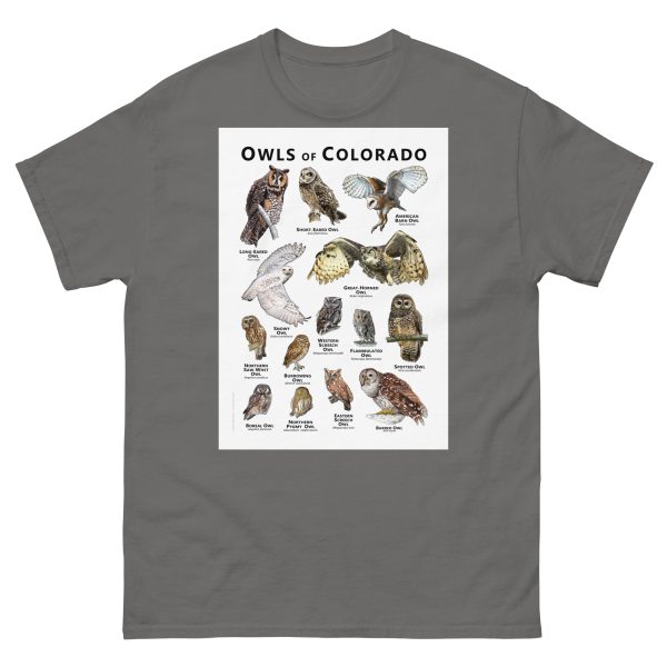 Owls of Colorado - Unisex classic tee - Image 4