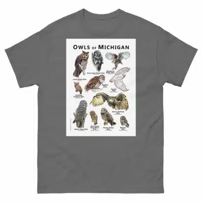 Owls of Michigan - Unisex classic tee - Image 4