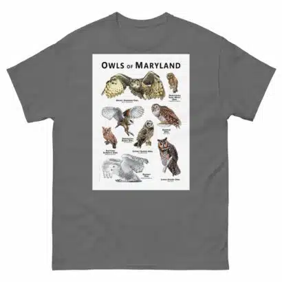 Owls of Maryland - Unisex classic tee - Image 4