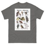 Owls of Maine - Unisex classic tee - Image 4