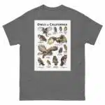 Owls of California - Unisex classic tee - Image 4