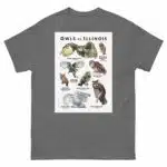 Owls of Illinois - Unisex classic tee - Image 4