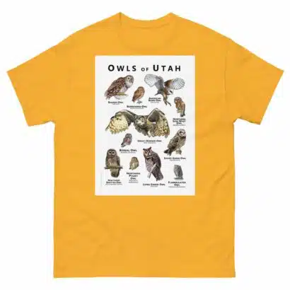 Owls of Utah - Unisex classic tee - Image 8