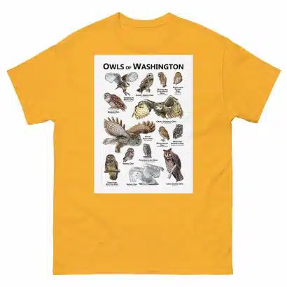 Owls of Washington - Unisex classic tee - Image 8