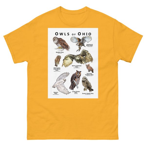 Owls of Ohio - Unisex classic tee - Image 8