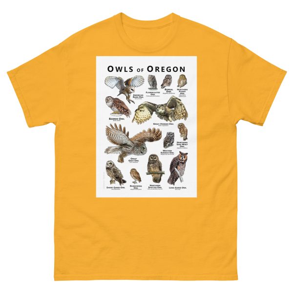 Owls of Oregon - Unisex classic tee - Image 8