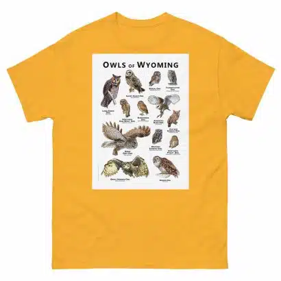 Owls of Wyoming - Unisex classic tee - Image 8