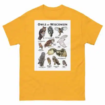 Owls of Wisconsin - Unisex classic tee - Image 8