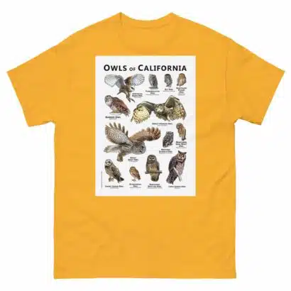 Owls of California - Unisex classic tee - Image 8