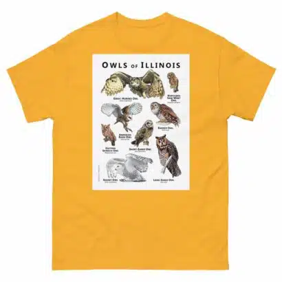 Owls of Illinois - Unisex classic tee - Image 8