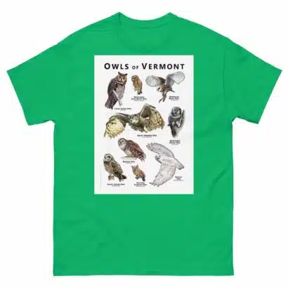 Owls of Vermont - Unisex classic tee - Image 6
