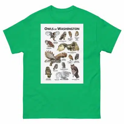 Owls of Washington - Unisex classic tee - Image 6