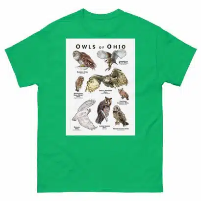 Owls of Ohio - Unisex classic tee - Image 6